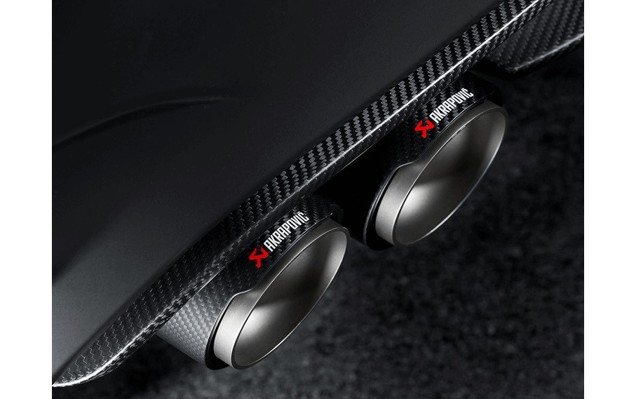 Насадки на глушитель стиль AKRAPOVIC EVO карбон - фото 4 - id-p754691861