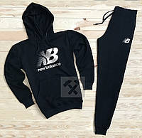 Спортивний костюм New Balance чорного кольору (люкс) XS