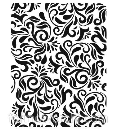 Трафарет "Завитки 2"