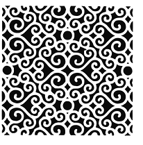 Трафарет "Завитки 4"