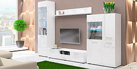 Стінка для вітальні з ДСП/МДФ (гостиная стенка) Emily(Емілі) Matroluxe