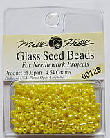 Бисер Mill Hill 00128, 11/0 Yellow Glass Beads