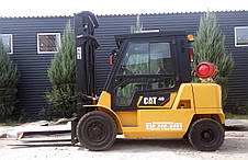 Японський газовий вилковий навантажувач 4 тонни Caterpillar GP40K б/у, фото 4