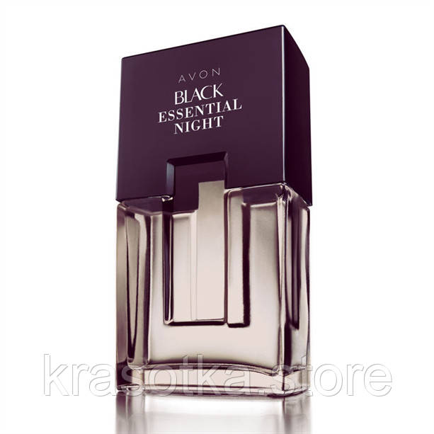 72469 Avon. Туалетна вода для чоловіків Black Suede Night, 75 мл. Блек Суед Найт, Блек Сайд Найт Ейвон 72469.