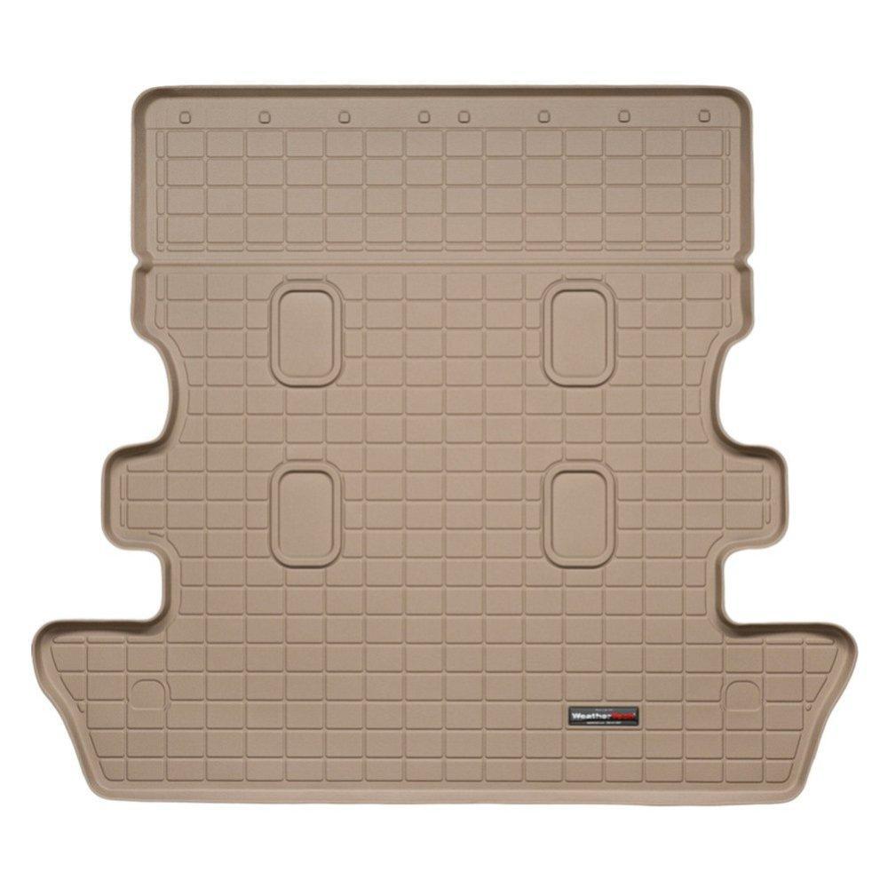 Коврик в багажник Toyota Land Cruiser 200/LX 570 2008- бежевый 7 мест 41356 Weathertech - фото 1 - id-p760928364