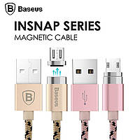 MicroUSB кабель BASEUS Insnap Magnetic 2.4A 1m (CAMICRO-LF)