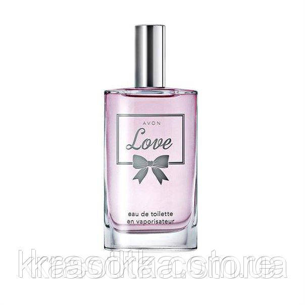 33796 Avon. Туалетна вода для жінок Avon Love, 50 мл. Лав Ейвон 33796.