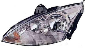 Фара передня Ford Focus '99-04 ліва (DEPO) механічна/під електрокоректор