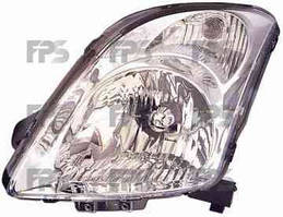 Фара передня Suzuki Swift '05-10 ліва (DEPO) під електрокоректор