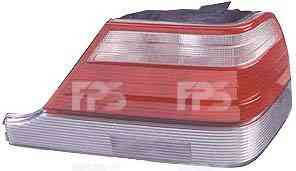 Ліхтар задній Mercedes W140 '95-98 (S-Class) лівий (DEPO) димчаста вставка