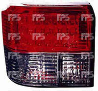 Фонари задние для Volkswagen T4 '91-03 комплект (DEPO) красно-дымчатые, Led