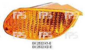 Покажчик повороту Ford Focus I '99-04 лівий, жовтий (DEPO)