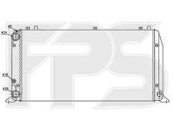 Радиатор охлаждения AUDI 80 / 90 86-91/80 / 90 91-94