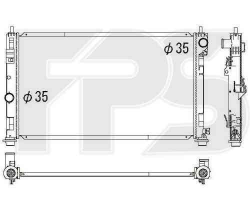 Радиатор DODGE_CALIBER 07-11