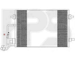 Радіатор кондиціонера SKODA_SUPERB 02-08 (3U), VW_PASSAT 00-05 (B5)