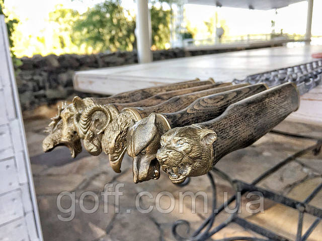 Дикие Звери - набор шампуров Шампура в наборе Дикие Звери