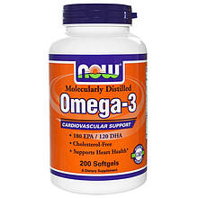 NOW Omega-3 200 softgels