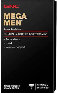 GNC Mega Men 180 caplets, фото 1