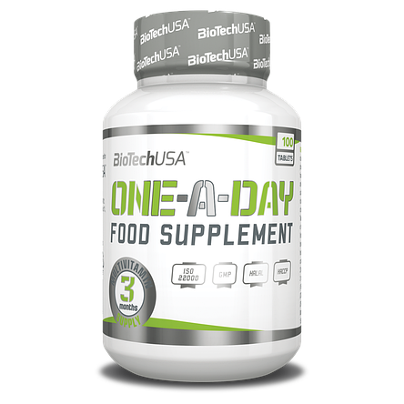 Щоденні вітаміни BioTech One a Day 100 tabs, фото 3