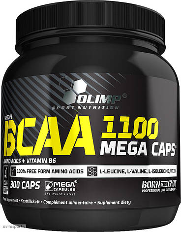 OLIMP BCAA Mega Caps 300 caps, фото 1