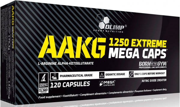OLIMP AAKG Extreme mega caps 120 caps, фото 1