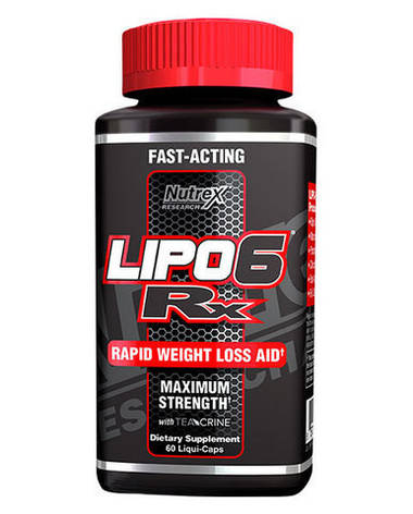 Nutrex Lipo 6 RX 60 caps, фото 1