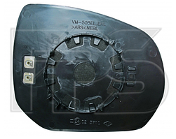 Вкладиш дзеркала правий з обігрівом 3008 09-