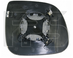 Вкладиш дзеркала лівий з обігрівом SMALL (84mm) Q5 2008-12