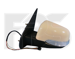 Дзеркало ліве електро без обігріву глянець 5pin із покажчиком повороту без підсвічування Terios 2006-12