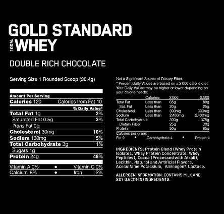 Optimum Nutrition 100% Whey Gold Standard 4,5 kg, фото 3