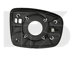Вкладиш дзеркала лівий з обігрівом Hyundai i10 2010-14