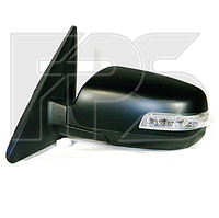 Дзеркало праве електро з обігрівом ґрунт. 7pin із покажчиком повороту без підсвічування Sorento 2010-13