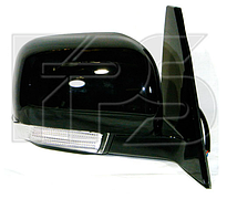 Дзеркало ліве електро без обігріву глянсове 5pin із покажчиком повороту без підсвічування Pajero 2007-