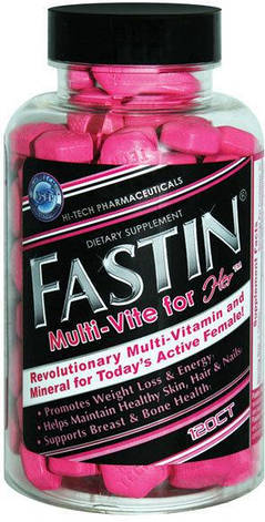 Hi-Tech Pharmaceuticals Fastin Multivite for Her 120 tab, фото 1