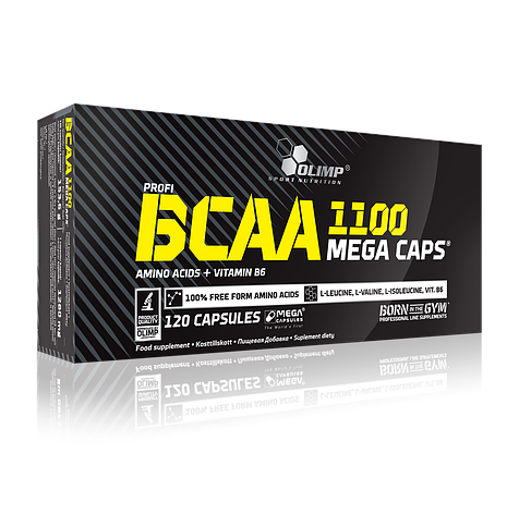 OLIMP BCAA Mega Caps 120 caps, фото 1