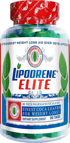 Жироспалювач Hi-Tech Pharmaceuticals Lipodrene Elite 90 tabs, фото 1