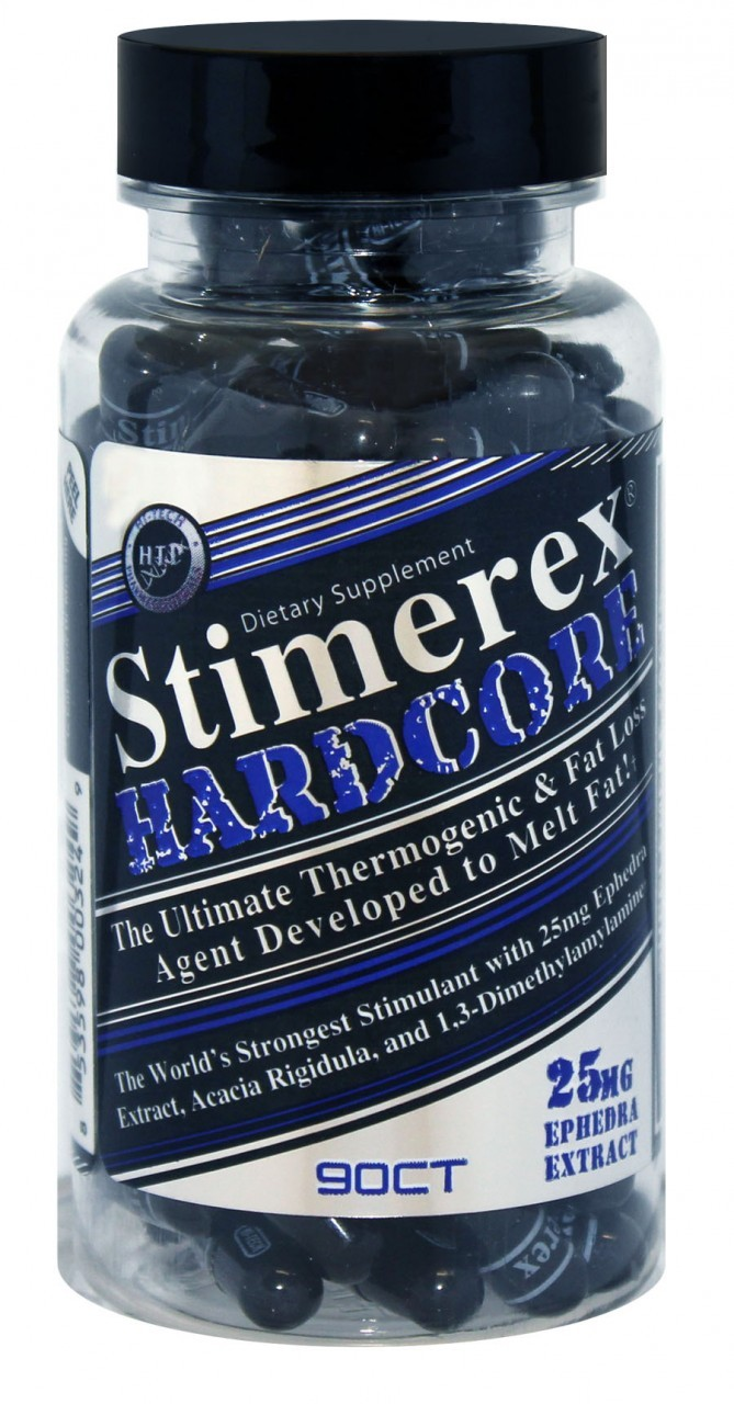 Жироспалювач Hi-Tech Pharmaceuticals Stimerex Hardcore with Ephedra 90 caps | 100 KG – Спортивне харчування