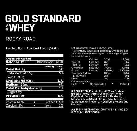 Optimum Nutrition 100% Whey Gold Standard 907 g, фото 3
