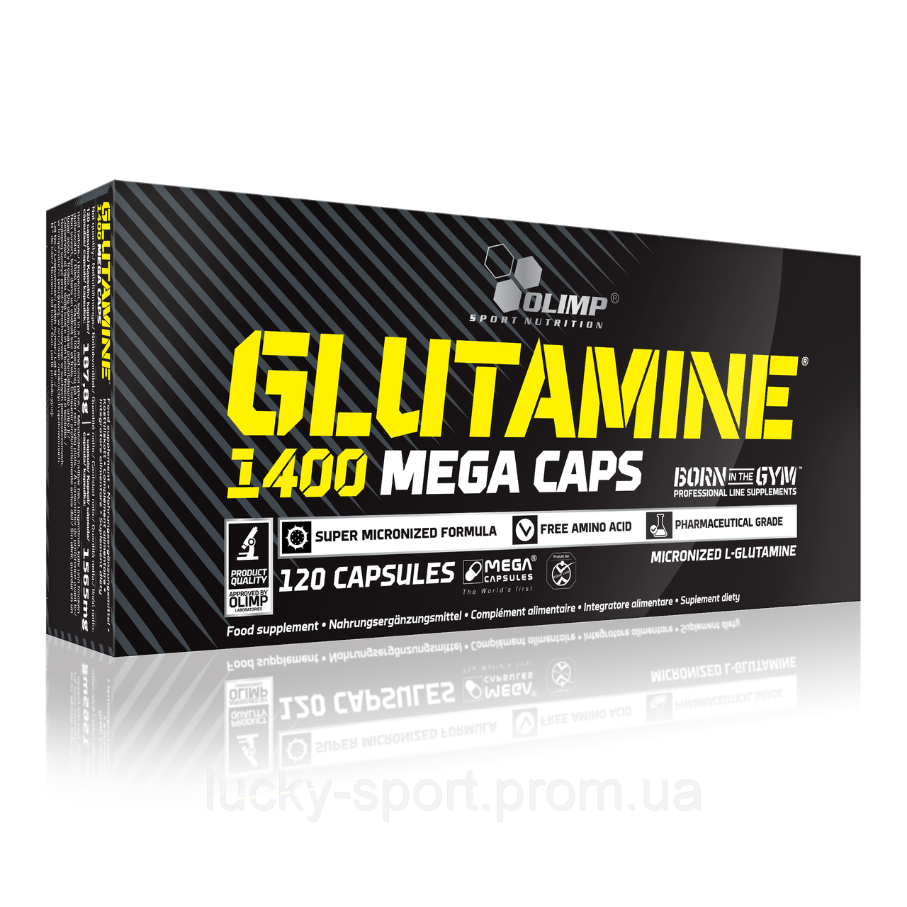 OLIMP L-Glutamine 1400 mega caps 120 caps