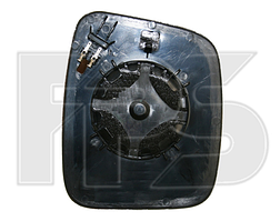 Вкладиш дзеркала лівий з обігрівом Fiat Fiorino Qubo Peugeot Bipper Citroen Nemo 2008-FP