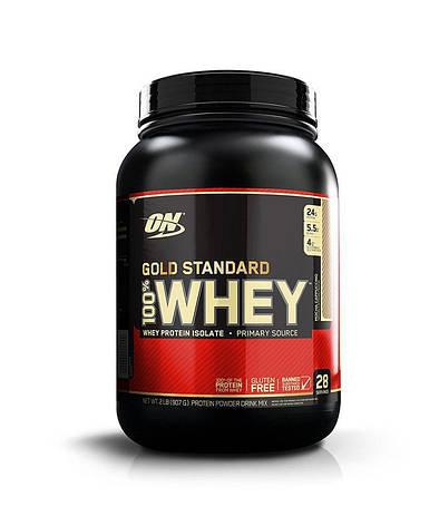 Optimum Nutrition 100% Whey Gold Standard 907 g, фото 1