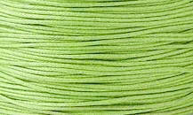 Вощений шнур салатовий (приблизно 40 м)