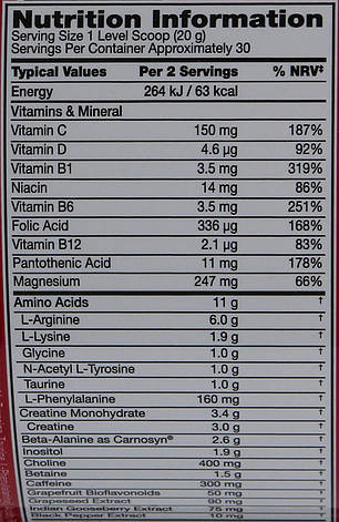 BSN N.O.-XPLODE Pre-Workout Igniter New Formula! 30 serv. 555 g, фото 3