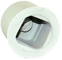 Заглушка для труби 22х22