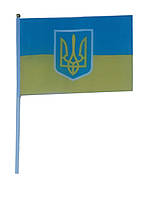 Флаг Украины 14 х 20 см. Полиэстер