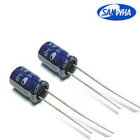 1mkf - 350v SD 8*11,5 SAMWHA, 85°C конденсатор електролітичний