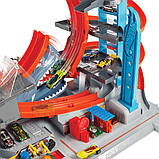 Трек гараж хот вилс ГОРЯЧІ КОЛІСА МЕГА ГАРАЖ З АКУЛИЙ hot wheels MATTEL FTB69, фото 5
