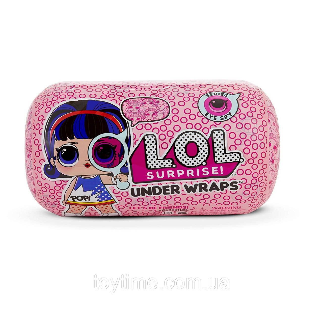 L.O.L. Капсули декодер 4 сезон шпигуни/L.O.L. Surprise! Under Wraps Doll Series Eye Spy 1A