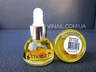 Олія для кутикули Starlet Professional, лимон, 15 мл
