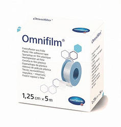 Пластир Omnifilm в котушці 1,25см*5м 1шт.